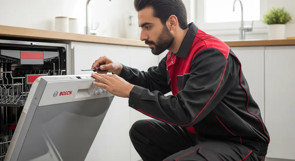 تعمیر تخصصی انواع مدلهای ظرفشویی بوش (سری 4، 6 و 8)