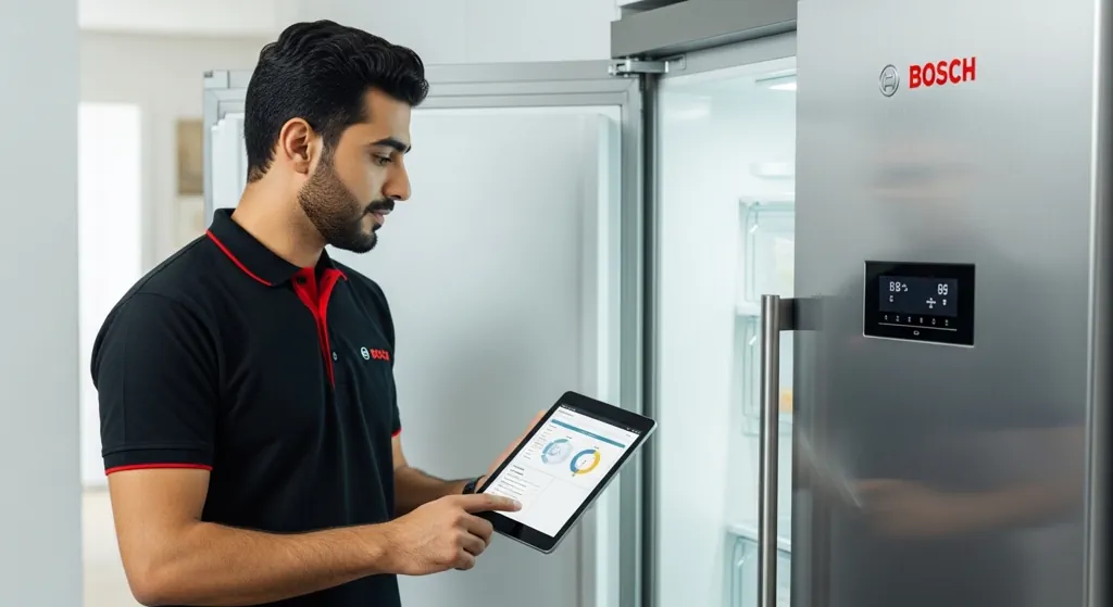 خدمات ویژه بوش فیکس در زمینه تعمیر یخچال بوش